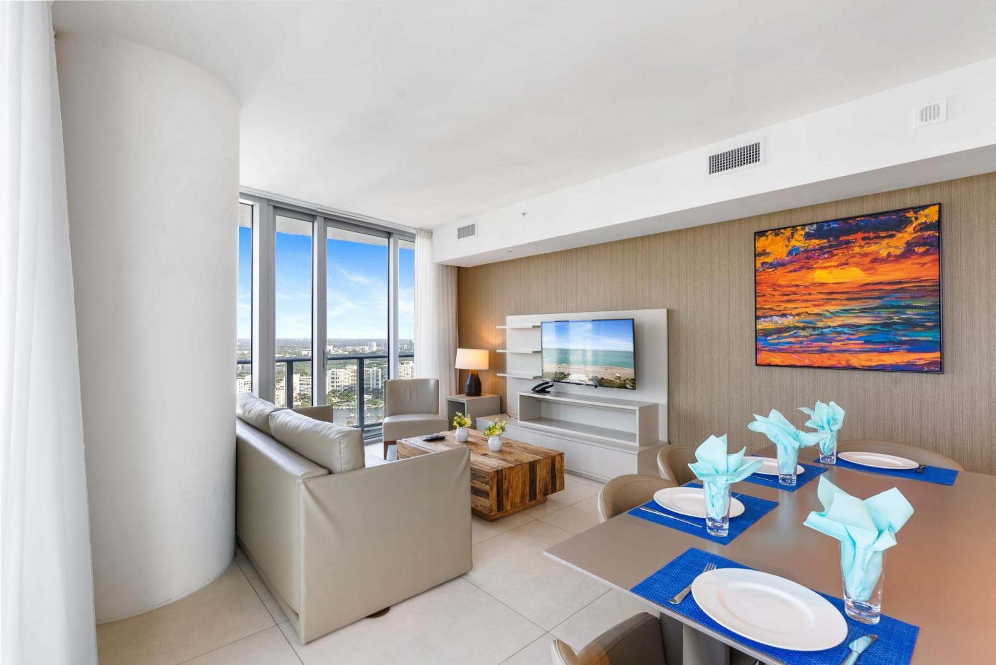 High Floor Corner 2 Bdr At Lyfe Resort Hollywood Exterior foto